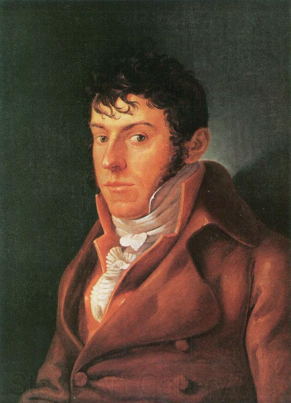 Philipp Otto Runge Portrait of Friedrich August von Klinkowstrom Norge oil painting art